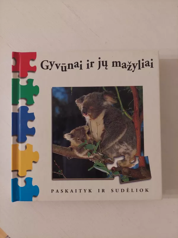 Gyvūnai ir jų mažyliai. Paskaityk ir sudėliok - Autorių Kolektyvas, knyga 2