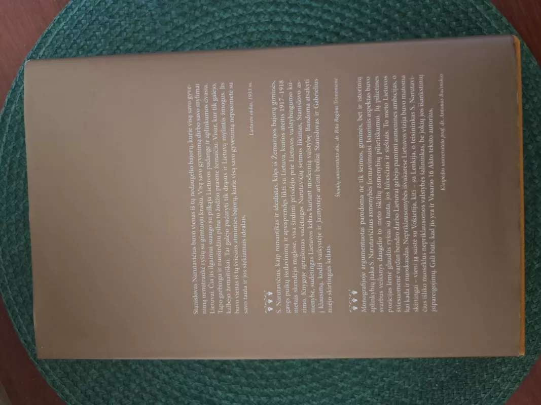 Stanislovas Narutavičius. Signataras ir jo laikai - Stasys Vaitekūnas, knyga 3