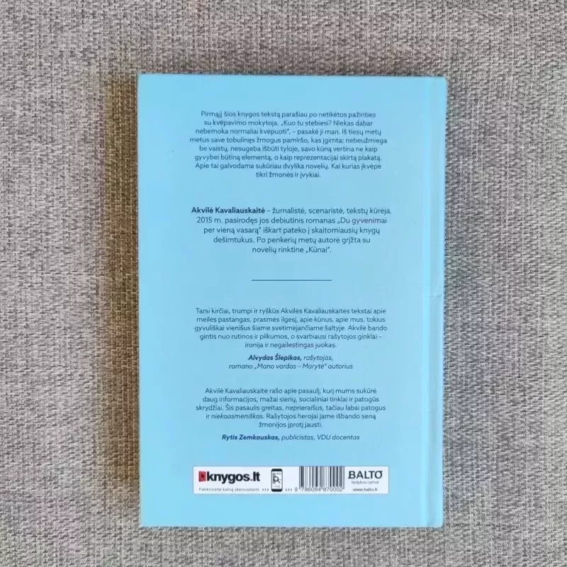 Kūnai - Akvilė Kavaliauskaitė, knyga 3