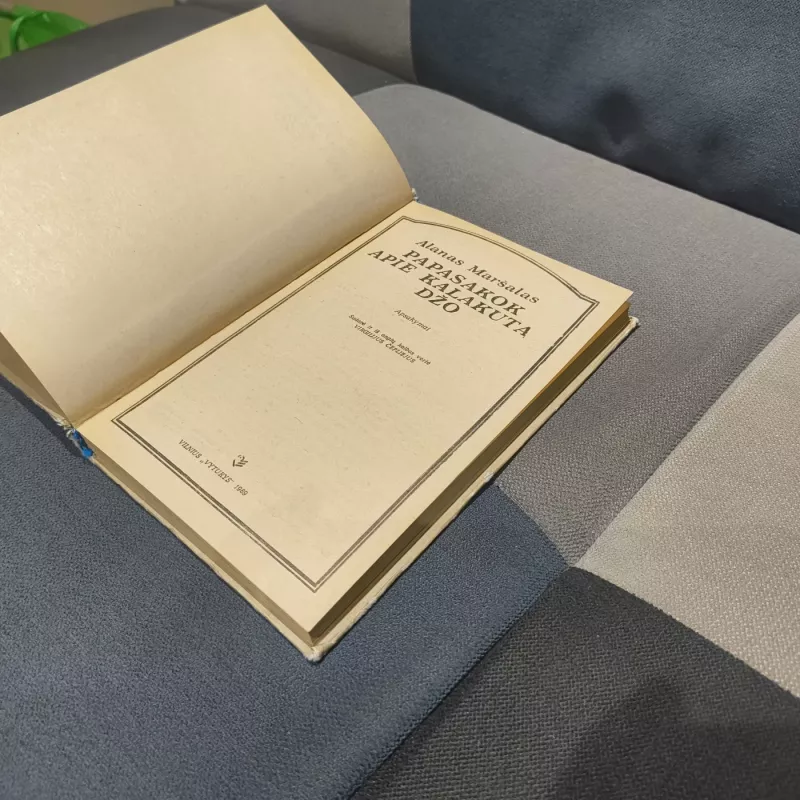 Papasakok apie kalakutą, Džo - Alanas Maršalas, knyga 3