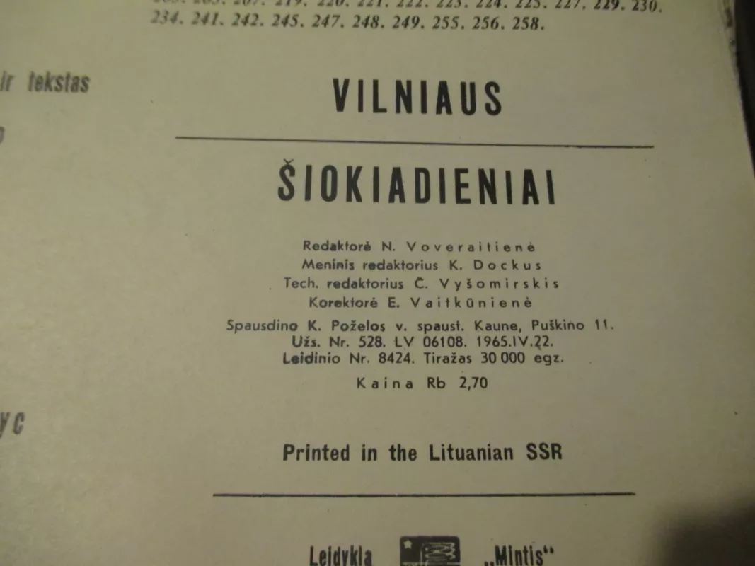 Vilniaus šiokiadieniai - A. Sutkus, knyga 5