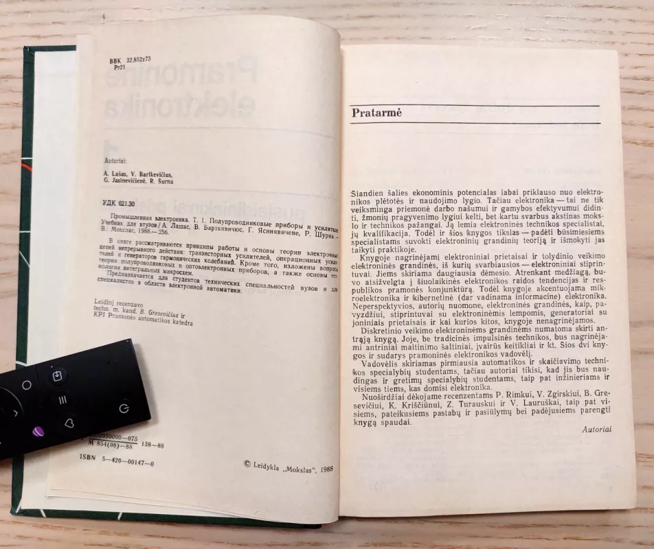 Pramoninė elektronika 1 - Autorių Kolektyvas, knyga 4