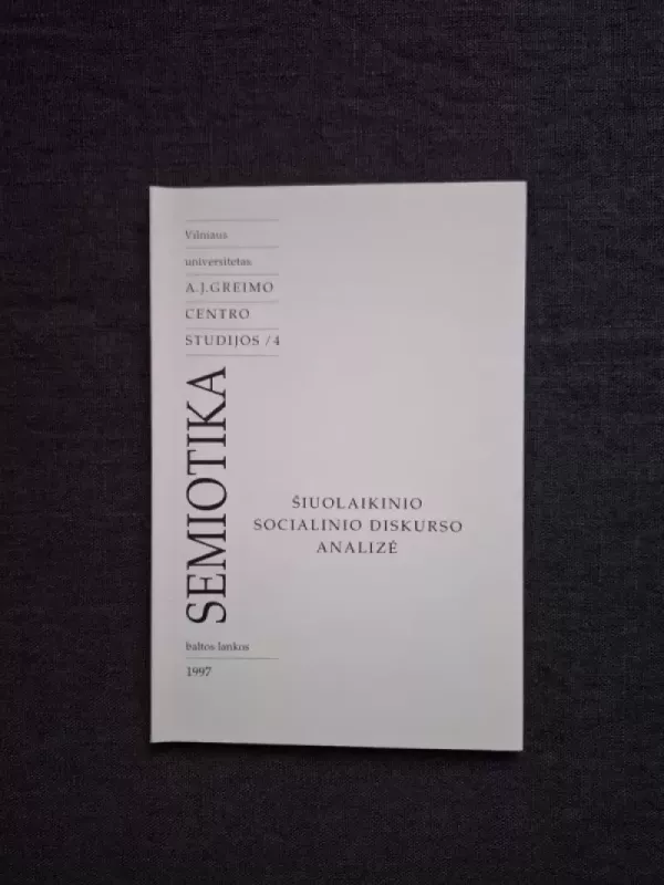 Semiotika - Autorių Kolektyvas, knyga 2