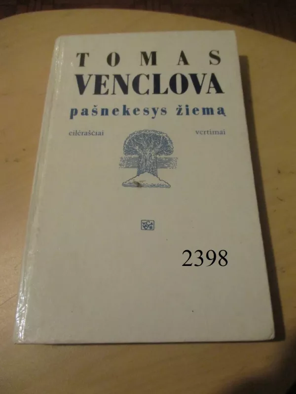 Pašnekesys žiemą - Tomas Venclova, knyga 2