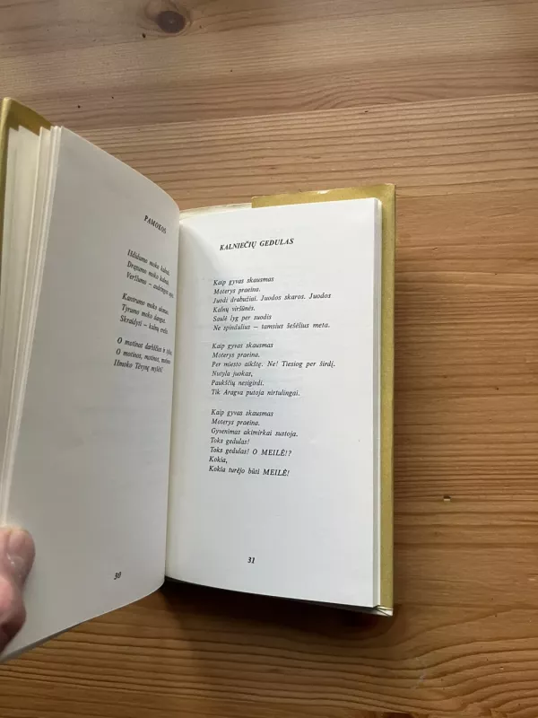 Tas akmenų švelnumas - Juozas Nekrošius, knyga 4