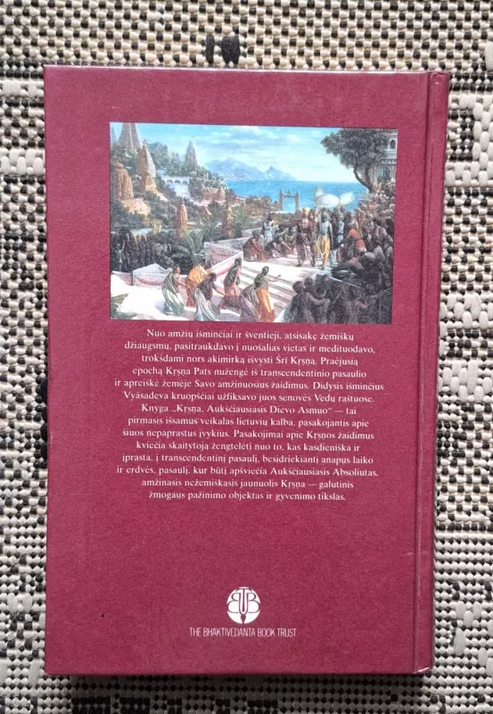 Krsna. Aukščiausiasis Dievo Asmuo (II tomas) - Šrilos Vyasadevos, knyga 3