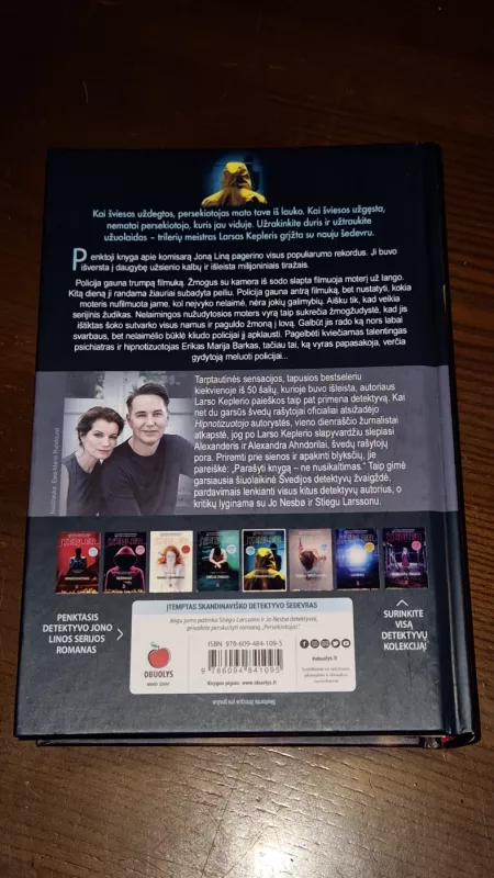 Persekiotojas - Kepler Lars, knyga 4