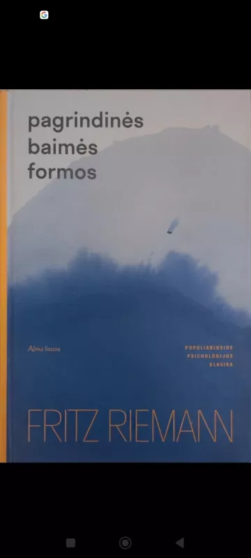 Pagrindinės baimės formos - Fritz Riemann, knyga 2