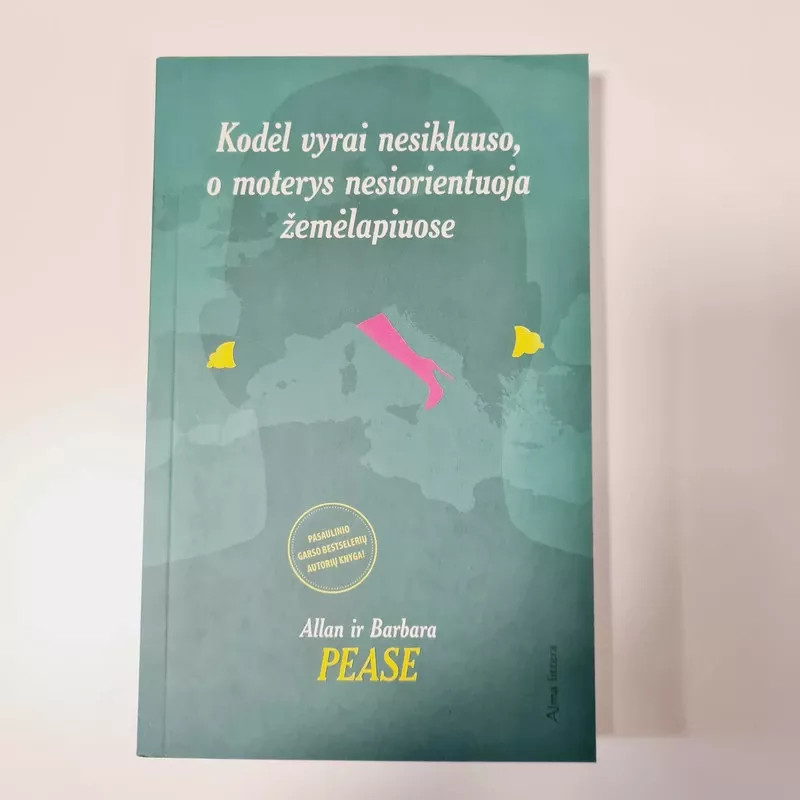 Kodėl vyrai nesiklauso, o moterys nesiorientuoja žemėlapiuose - Allan Pease, Barbara Pease, knyga 3