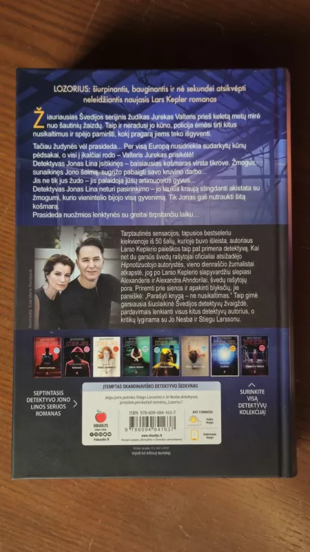 LOZORIUS - Kepler Lars, knyga 4