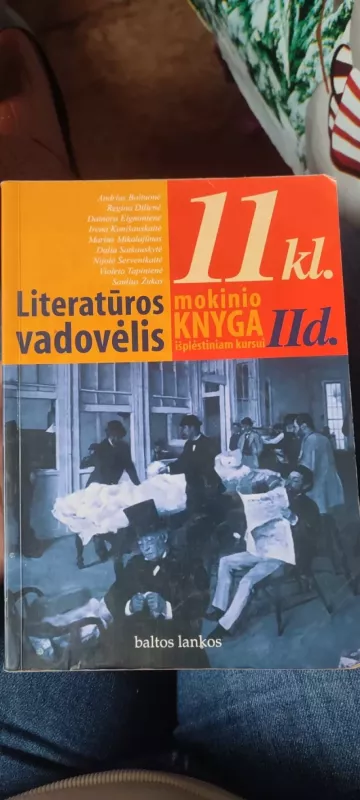 Literatūros vadovėlis 11 klasei. Mokinio knyga išplėstiniam kursui II dalis - Autorių Kolektyvas, knyga 2