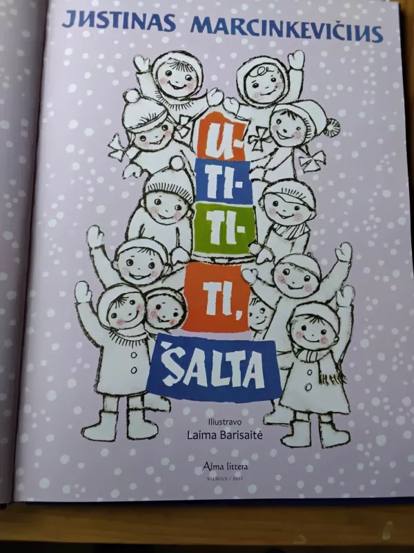 Utititi,šalta - Justinas Marcinkevičius, knyga 3