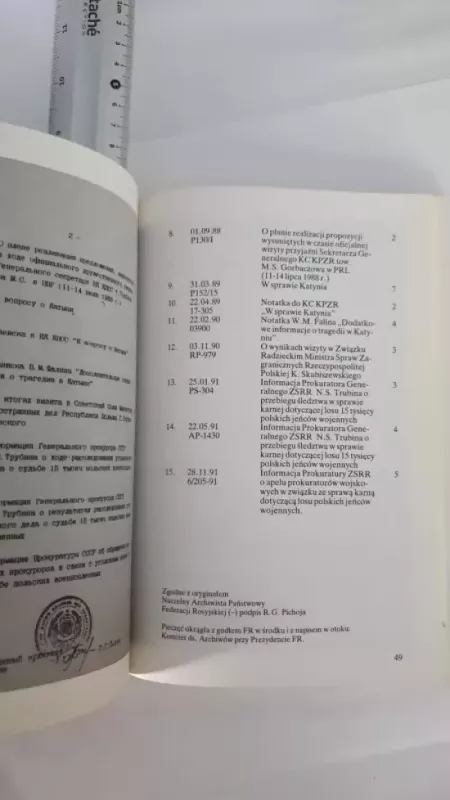 Dokumenty Katynia Decyzja - Autorių Kolektyvas, knyga 4