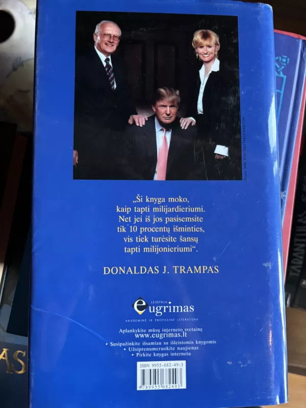 Mąstyk kaip milijardierius - Donald J. Trump, knyga 2