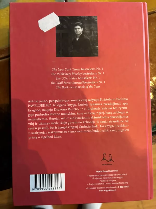 Vyriausiasis - Christopher Paolini, knyga 3