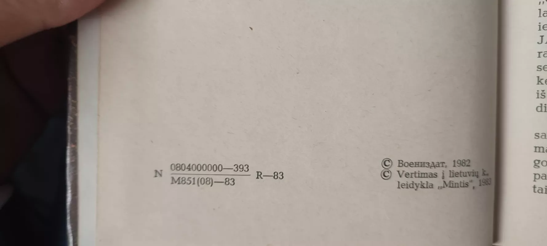 Nešvarūs CŽV darbai Vakarų Europoje - F. Vulfas, F.  Lujis, knyga 3