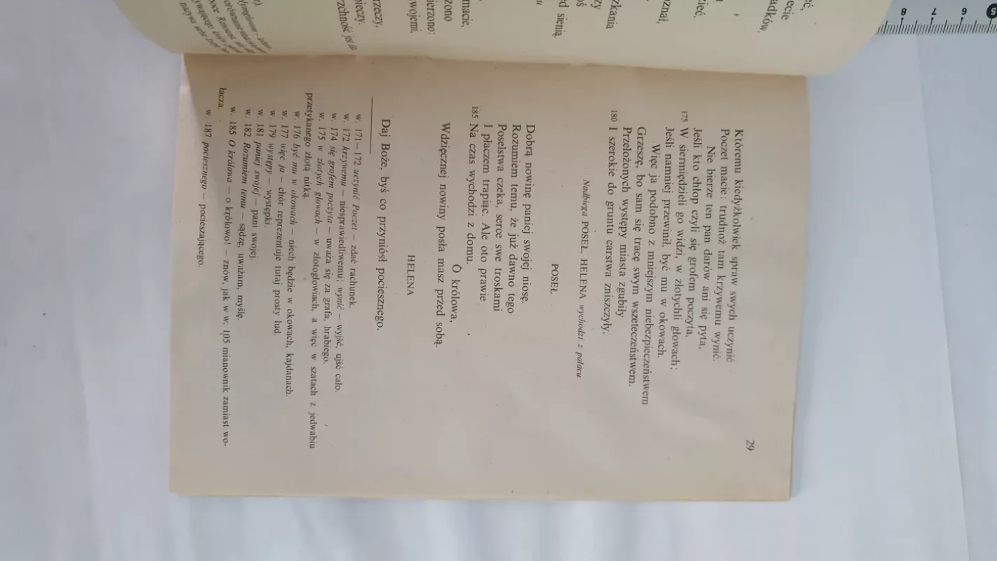 Odprawa poslow greckich - Jan Kochanowski, knyga 3