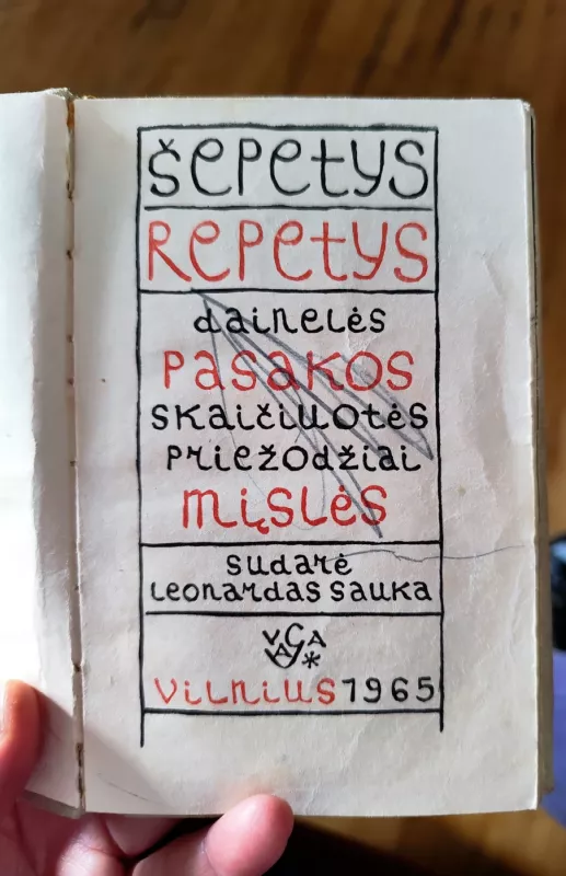 Šepetys repetys - Leonardas Sauka, knyga 4