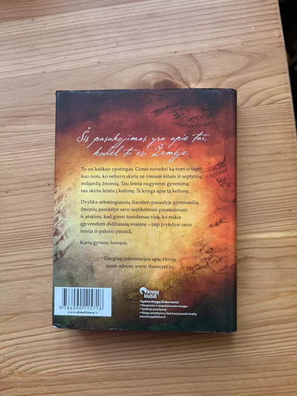 Herojus - Rhonda Byrne, knyga 5