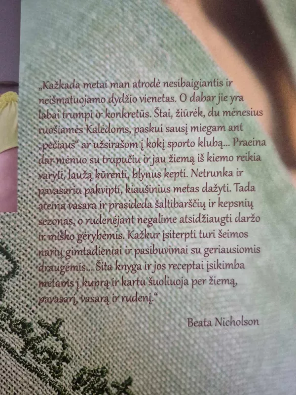 Metai Beatos virtuvėje - Beata Nicholson, knyga 3