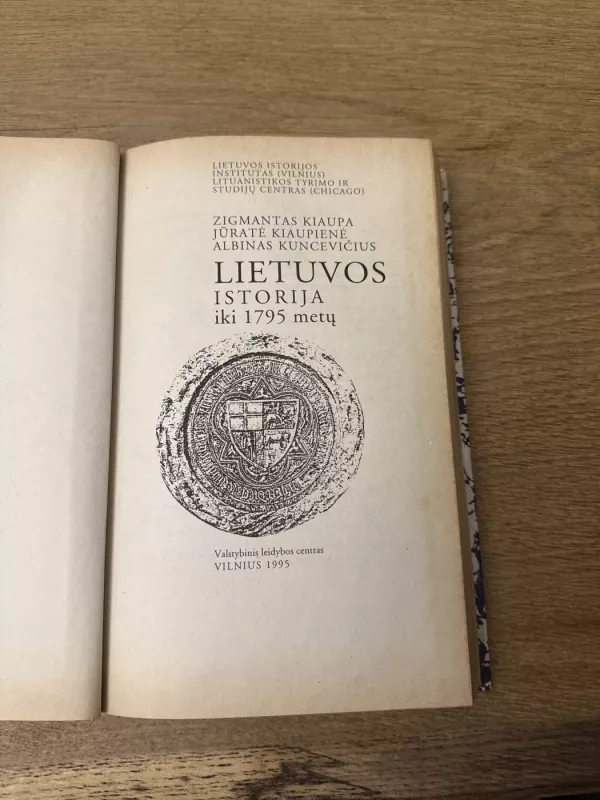 Lietuvos istorija iki 1795 metų - Z. Kiaupa, ir kiti , knyga 3