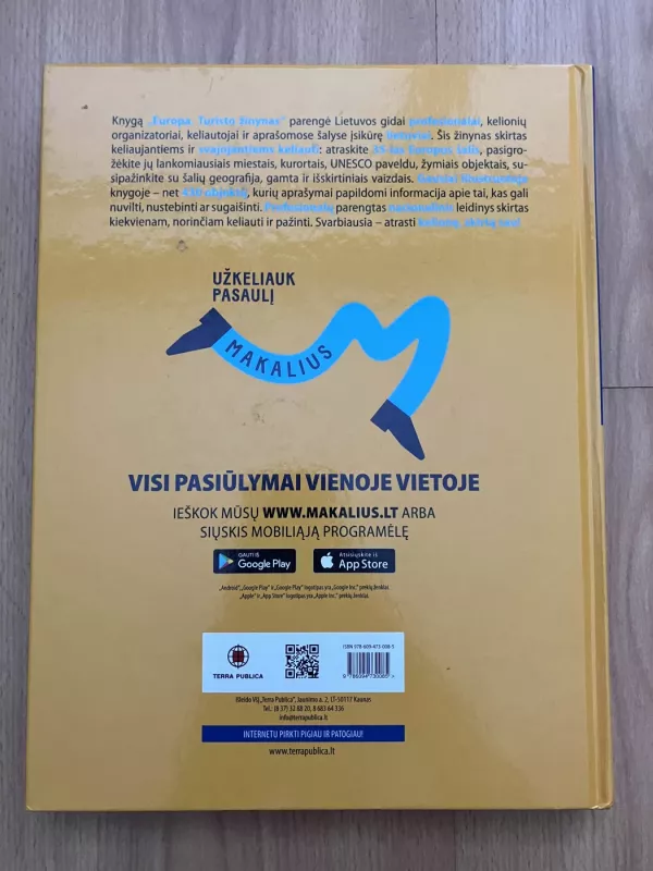 Europa. Turisto žinynas - Autorių Kolektyvas, knyga 3