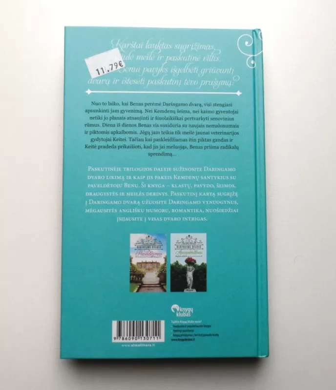 Daringamo dvaras Sugrįžimas - Kathryn Taylor, knyga 3