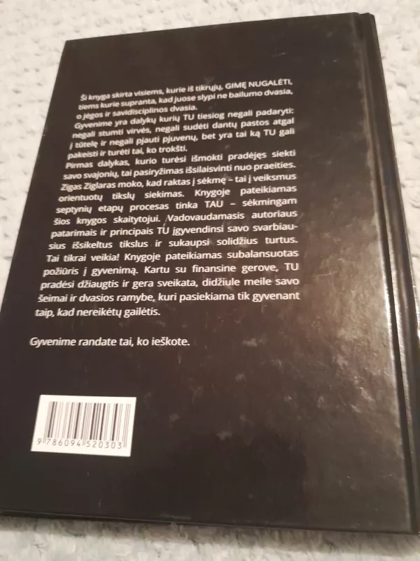 Gimęs nugalėti. Raskite savo sėkmės kodą - Zig Ziglar, Tom Ziglar, knyga 3
