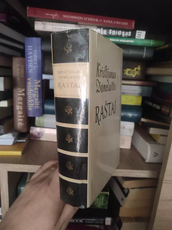 Kristijonas Donelaitis Raštai ir kt,knygos - Kristijonas Donelaitis, knyga 3