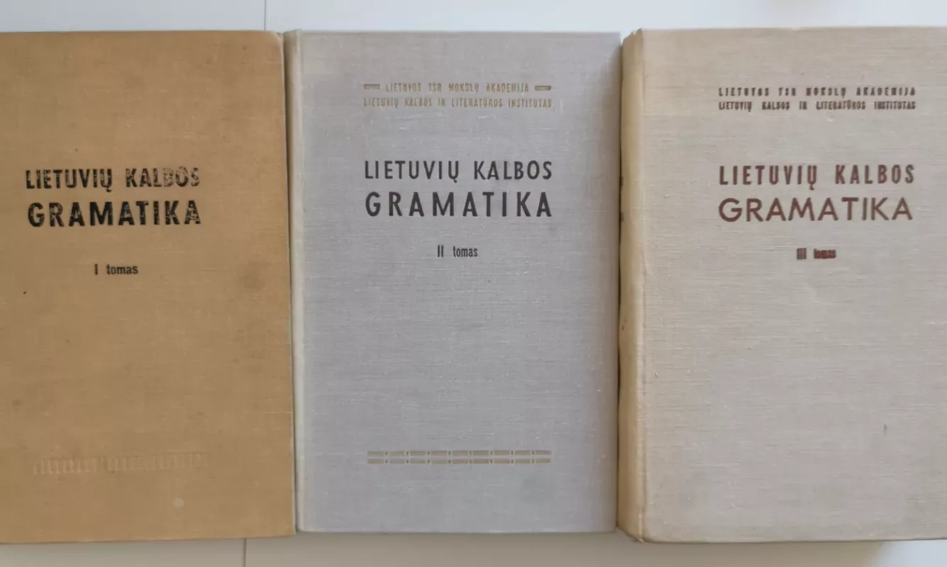 Lietuvių kalbos gramatika (I-III tomai): Fonetika ir mitologija, Morfologija, Sintaksė - autorių kolektyvas, knyga 3