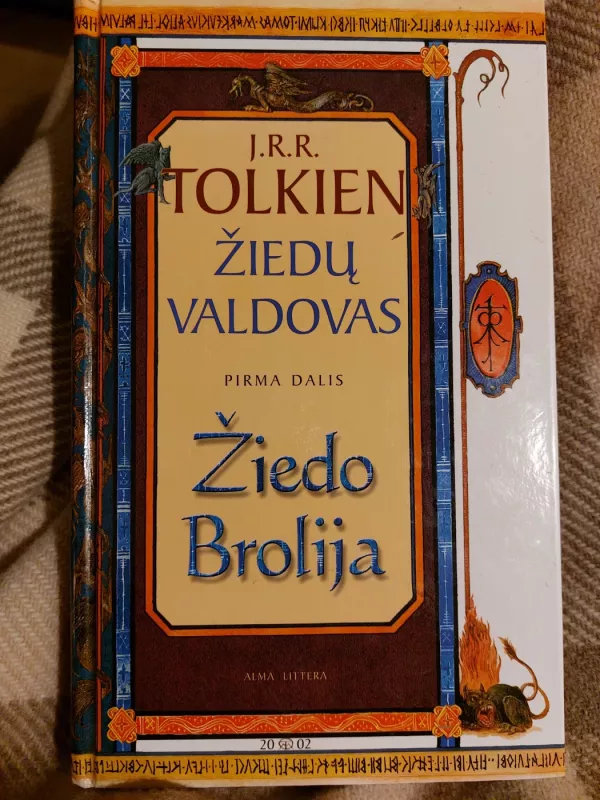 Žiedų valdovas (1 knyga). Žiedo brolija - J. R. R. Tolkien, knyga 2