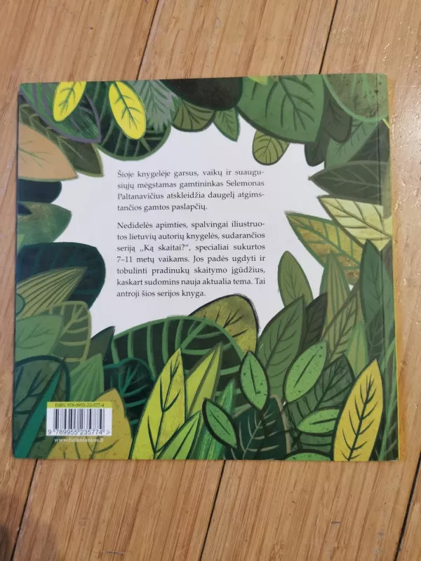 kaip atgimsta gamta - Selemonas Paltanavičius, knyga 3