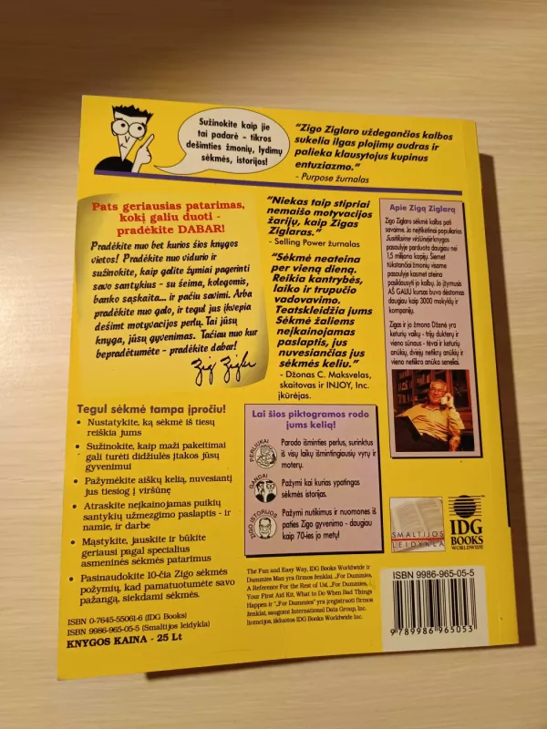 Sėkmė žaliems - Ziglaras Zigas, knyga 3