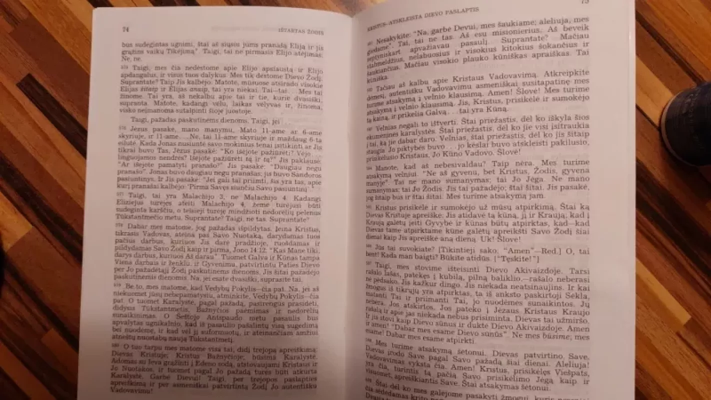 Kristus - atskleista dievo paslaptis - William Marrion Branham, knyga 5