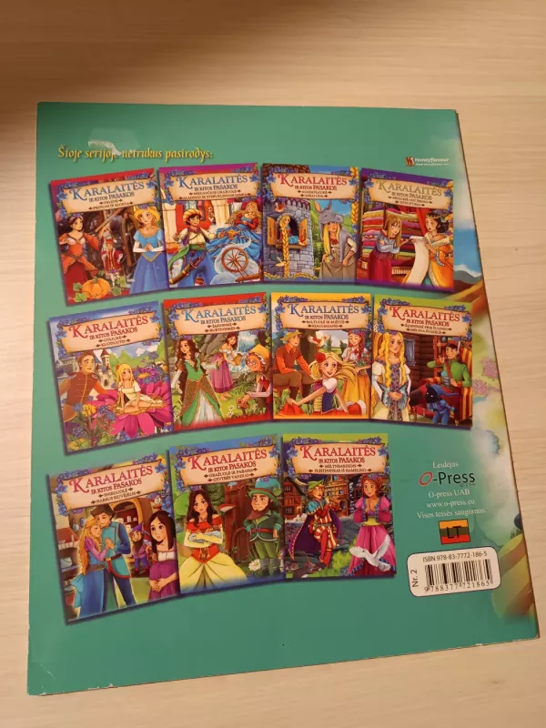 Karalaitės ir kitos pasakos - Aleksandra Perkovska, knyga 3