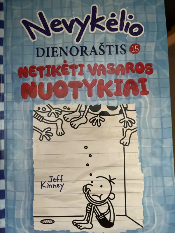 Nevykėlio dienoraštis 15. Netikėti vasaros nuotykiai - Jeff Kinney, knyga 2