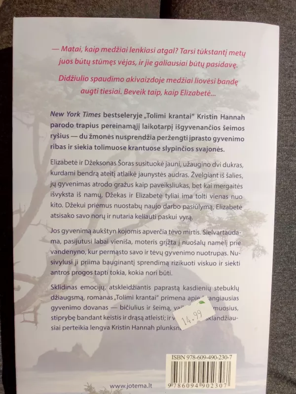 Tolimi krantai - Kristin Hannah, knyga 3