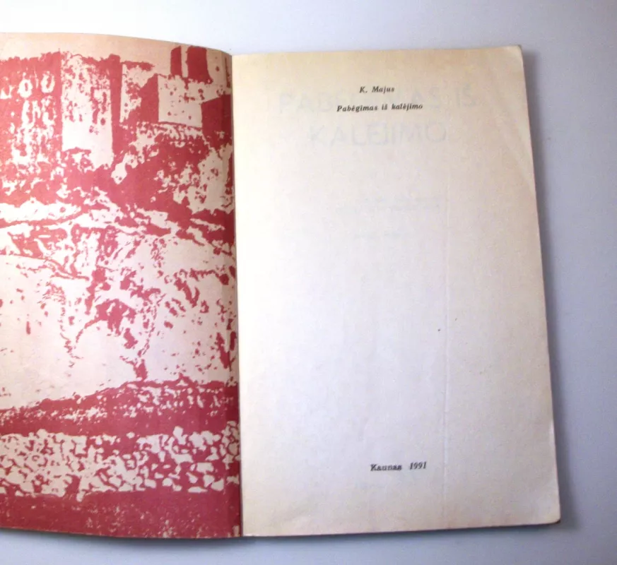 Pabėgimas iš kalėjimo - Karlas Majus, knyga 5