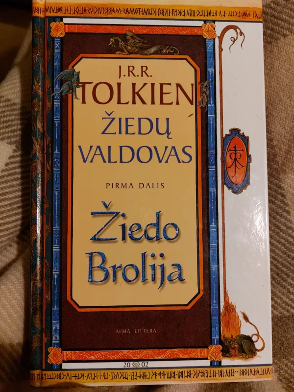 Žiedų valdovas (1 knyga). Žiedo brolija - J. R. R. Tolkien, knyga 3
