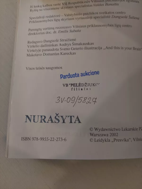 Narkomanija - Zygfryd Juczynski, knyga 3