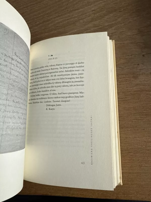 Monsinjoro Kazimiero Vasiliausko laiškai - Onė Baliukonė, knyga 6