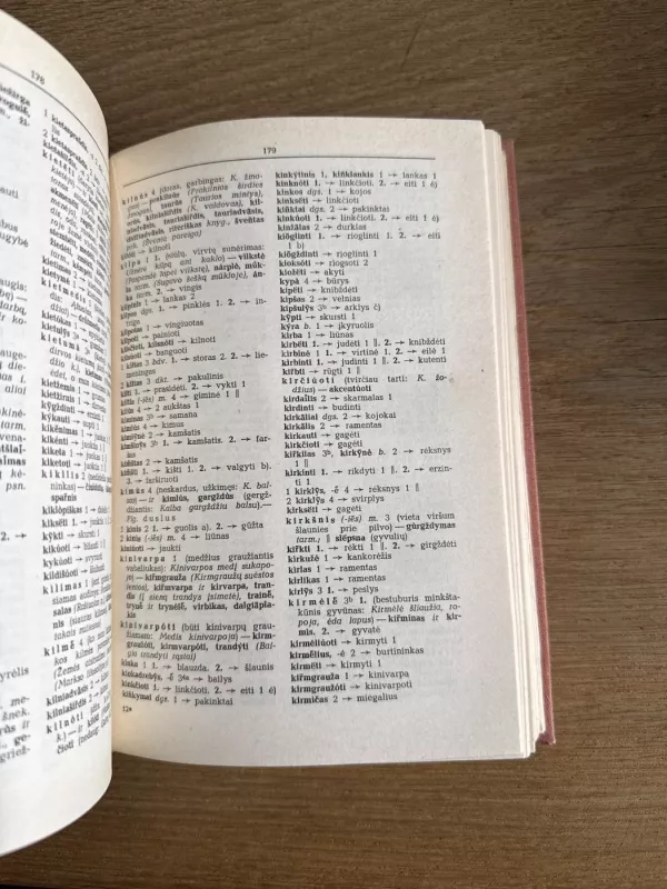 Sinonimų žodynas - Antanas Lyberis, knyga 5