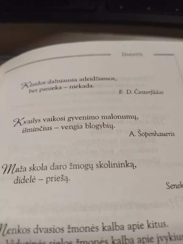 NOTA BENE (aforizmai, sentencijos) - Autorių kolektyvas (įvairūs), knyga 6