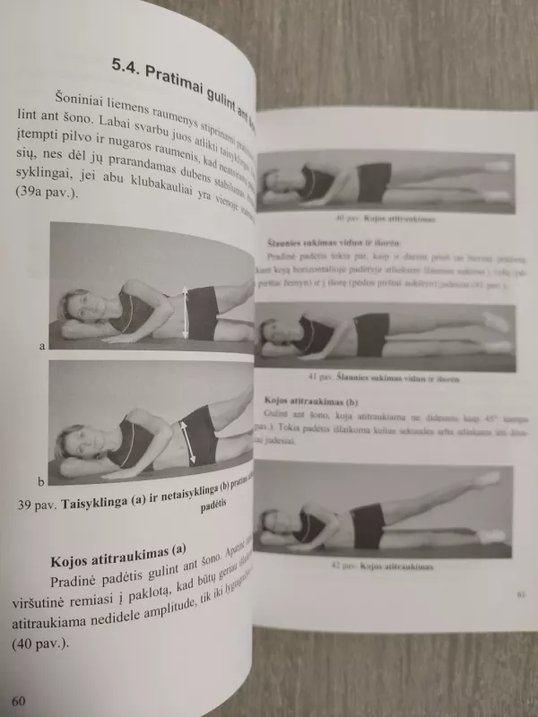 Stuburo stabilizavimo pratimai nugaros skausmo valdymas - Vilma Dudonienė, knyga 4