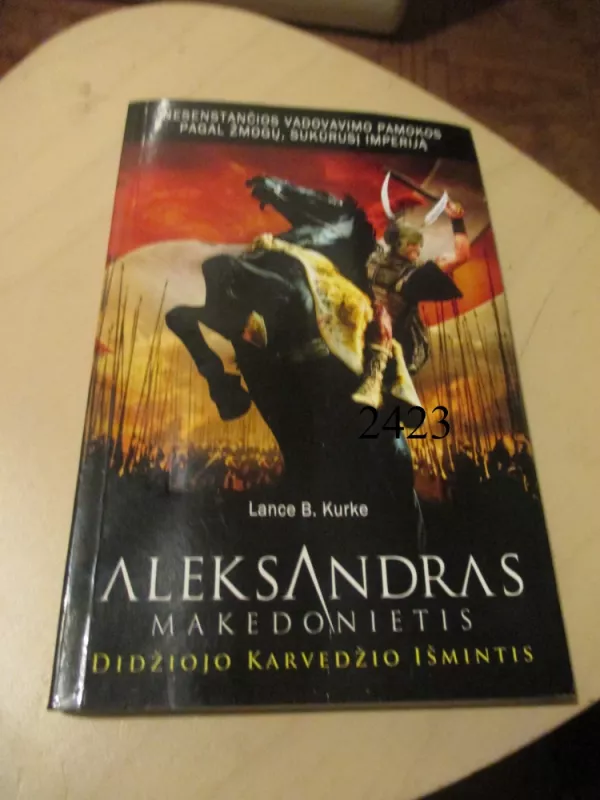 Aleksandras Makedonietis. Didžiojo Karvedžio išmintis - Lance B. Kurke, knyga 2