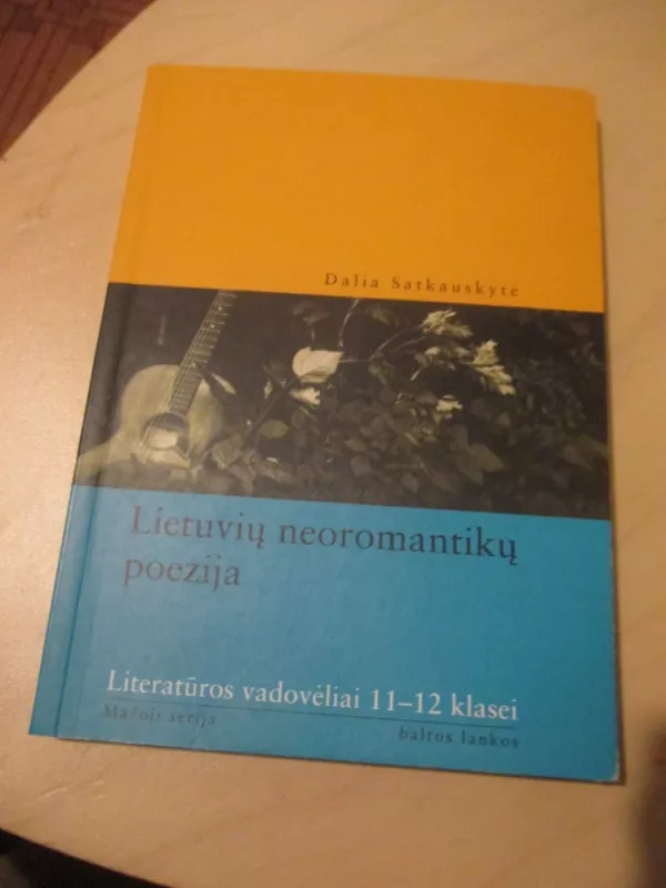 LIETUVIŲ NEOROMANTIKŲ POEZIJA - Dalia Satkauskytė, knyga 3