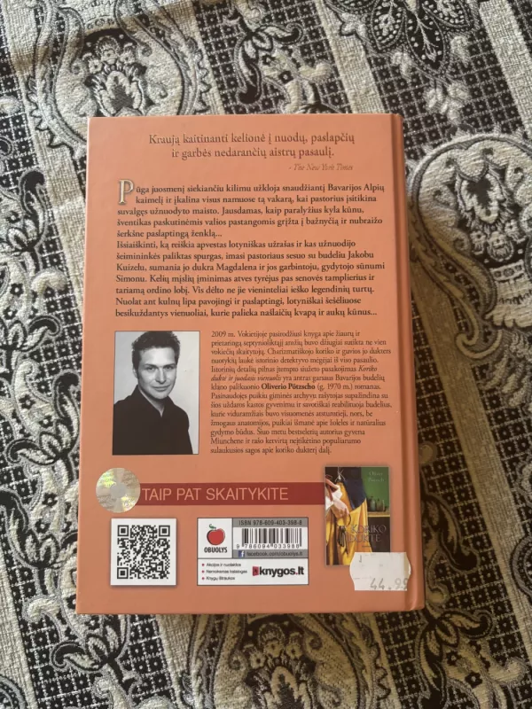 Koriko duktė ir juodasis vienuolis - Oliver Pötzsch, knyga 4