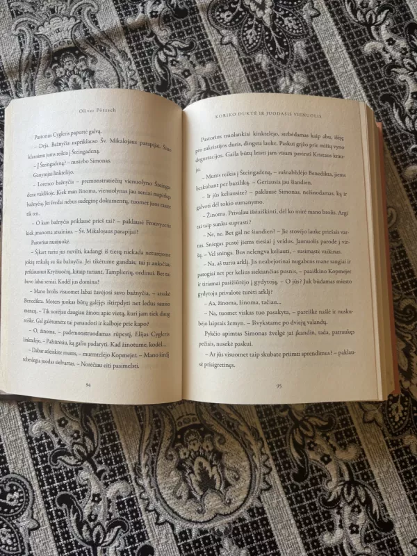 Koriko duktė ir juodasis vienuolis - Oliver Pötzsch, knyga 3