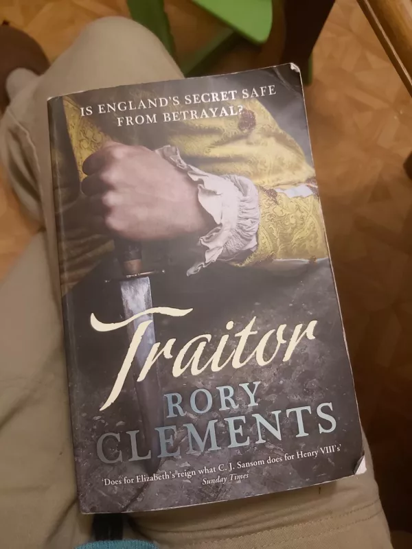 Traitor - Rory Clements, knyga 2