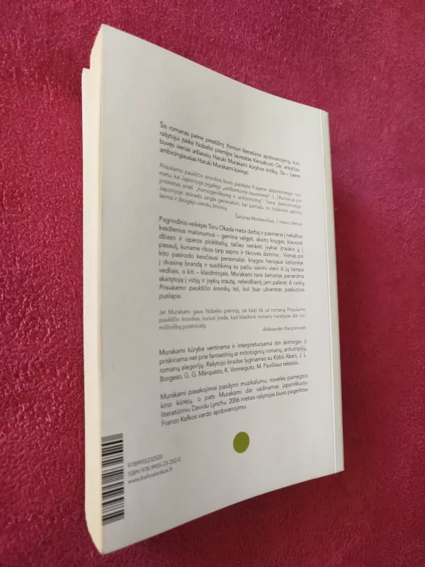 Prisukamo paukščio kronikos - Haruki Murakami, knyga 6